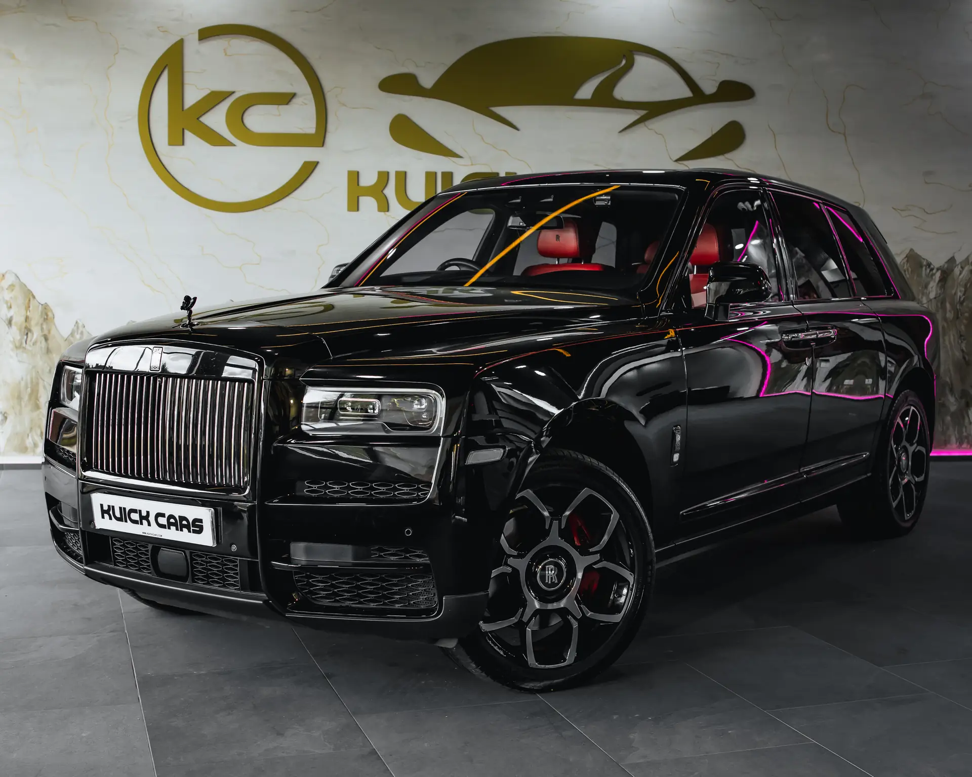 Rolls-Royce Cullinan Black Badge — luxury hire at Kuick Cars London